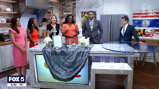 They are back and we are celebrating! Tucker Barnes and Caitlin Roth are back home after tying the knot over the weekend. They held a small ceremony in Bermuda. MORE: https://bit.ly/3hAVSVH | Fox 5 DC