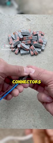 Quick Wire Connectors - Fast, Easy, Reliable! 🚀 Perfect for DIY projects and professionals alike. Say goodbye to messy wiring and hello to seamless connections. 🛒 Tap the link and order now to simplify your wiring game! 🔥 #QuickWire #DIYHacks #ElectricalTools #HomeImprovement #AmazonFinds #tiktokmademebuyit