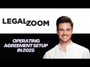 NEW | LegalZoom Operating Agreement Setup (2025) 📝 | Step-by-Step LLC Guide for Beginners