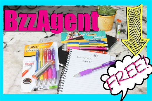 Watch BzzAgent Unboxing || BIC Velocity Mechanical Pencils - Demo & Review on Amazon Live