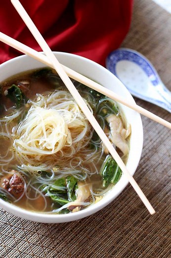 Asian Chicken Noodle Soup