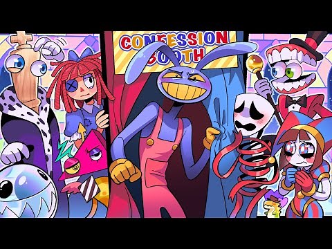 Pomni X Jax's Amazing Digital Confession Booth | The Amazing Digital Circus Comic Dub (TADC)