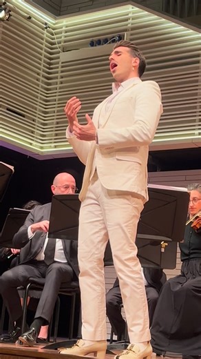 Maayan Licht on Instagram: "Filmed by my mom in the first row @monicnara, singing one of my favorite Handel pieces, Ombra mai fu, from my very first solo recital program in Israel, a series of four concerts in four different cities with the incredible @israelicameratajlm, conducted by the brilliant Avner Biron. This debut meant so much to me: singing for my family and friends after leaving Israel to study abroad 12 years ago. What a blessing! #baroque #soprano #opera"