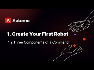 Create Your First Robot | 1.2 Three Components of a Command
