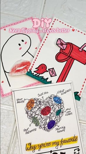DIY Flork Valentine’s Card with Hidden Pages | Mailbox + Love Letter Surprise! 💌❤️
