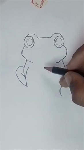 #how to draw a frog🙂🙂🙂 like comment subscribe please gays 🙏