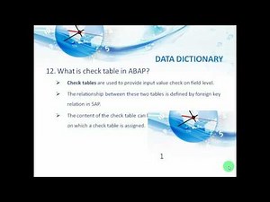 SAP ABAP INTERVIEW QUESTIONS & ANSWERS - DATA DICTIONARY