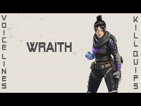 Apex Legends - Wraith all voice lines and kill quips