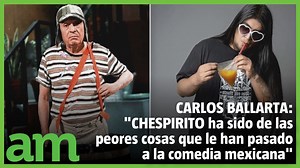 El comediante Carlos Ballarta desató polémica después de su aparición en el programa Versión Extendida con Tenoch Huerta donde arremetió contra Roberto Gómez Bolaños, ‘Chespirito‘. | Periódico AM Celaya