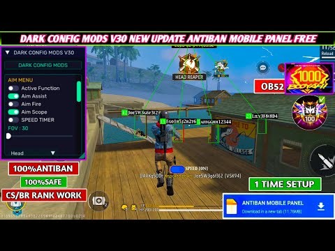 Panel For Mobile FF | Free Fire Hack New 🔥 FF Panel | Free Fire Panel Ob52 ✅ FF Max Injector 2026