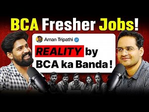 🔥BCA Fresher Jobs! Reality by ‪@BCA_KA_BANDA‬ | After BCA Jobs & Salary? #bca #bcajobs #bcacourse