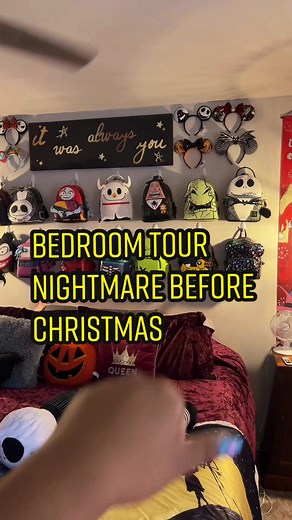 Nightmare Before Christmas Bedroom Tour