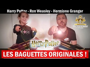 25 years too late?! THE THREE ORIGINAL WANDS of Harry Potter, Ron Weasley and Hermione Granger!