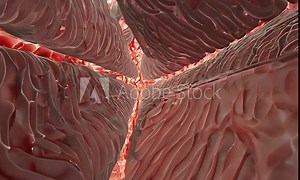 Discover the complex formations of cellular membranes in this captivating exploration of biological structures