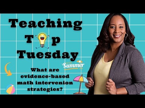 Evidence Based Math Intervention Strategies For At Risk Students