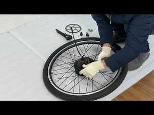 How to put an electric motor on a bike
