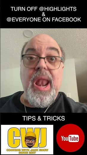 TURN OFF FACEBOOK'S @EVERYONE @HIGHLIGHTS -TIPS & TRICKS