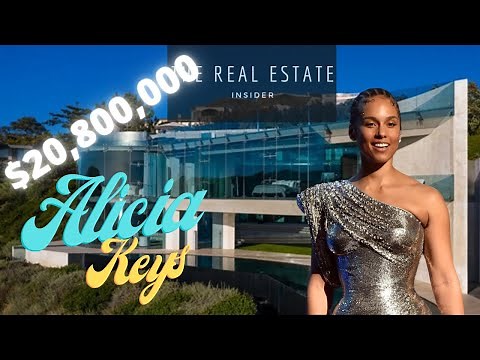 Alicia Keys House Tour | Razor House | "The Real Estate Insider"