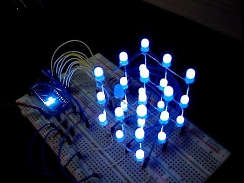 Cubo de LED 3X3X3 - Passo a Passo