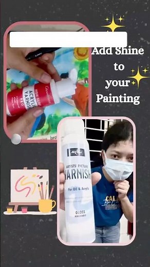 Gloss Varnish on Acrylic Painting | Easy tutorial #diy #varnish #tipsandtricks #acrylicpainting #art