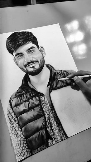 How to draw folds in clothes //folds tutorial #pencilportrsit #art #drawing