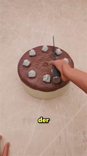 Wie man einen Kuchen richtig schneidet 🤔🎂