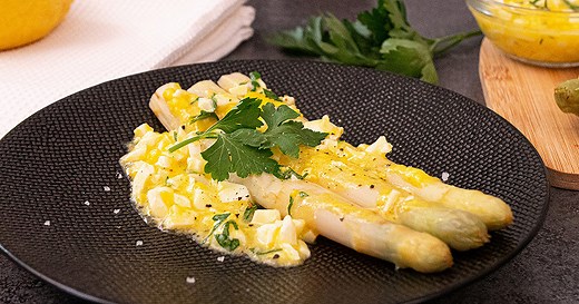 Recette Asperges blanches à la Flamande (facile, rapide)