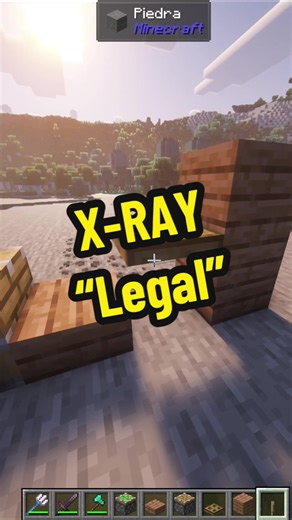 Obtén X-RAY Legal en Minecraft con este truco