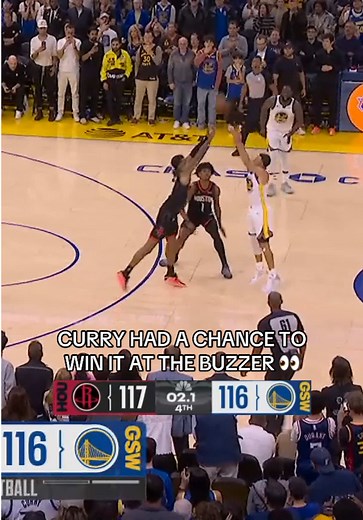 Stephen Curry's Game-Winning Shot vs. Rockets | Warriors Win!