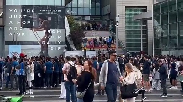 Large fire at London’s Westfield Stratford forces shoppers to evacuate