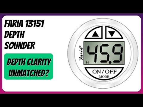 REVIEW (2025): Faria 13151 Depth Sounder. Features.