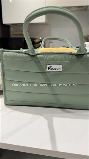 Diaper caddy organization