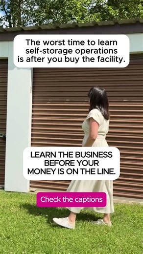 How to Gain Self-Storage Experience Before Buying a Facility