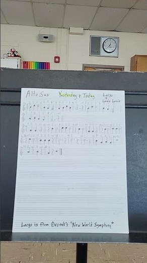 Yesterday and Today ( Alto Sax)