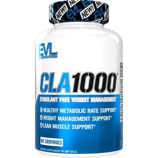 CLA Pills 1000mg - CLA1000 Conjugated Linoleic Acid Softgels for Lean Muscle & Metabolism Support for Men & Women - 90 Servings