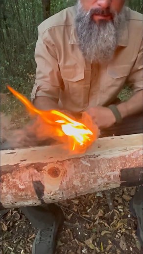 primitive fire starting kit 🔥 #survival #primitive #bushcraft #outdoors #wilderness #wildlife #offgrid #logcabin #primitivetechnology #woodworkingskills #camping #outdoorlife #bushcraft #bushcraftsurvival #buildingskills #diy #adventuretime #adventure | Bushcraft Share