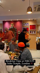 It’s Breakfast Time at ISKCON Soho Temple 😋👌🙏#GKD | Govind Krsna Das