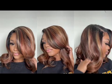 Install Outre Meltd Hairline Lace Front Wig HD Transparent AMANDA with me