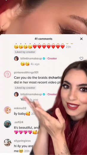 Charli D'Amelio Hairstyle Tutorial: Dutch Braids