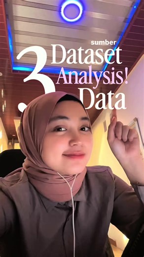 Ini tiga sumber dataset untuk kamu bikin project analysis data! Aku juga punya raw data buat kamu bikin dummy project dan bisa jadi portofolio. Kalau mau, DM aku “Project” biar kukirimin aksesnya🙌🏻