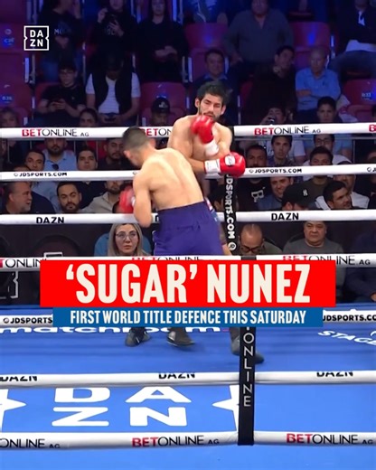 1.1M views · 15K reactions | Eduardo ‘Sugar’ Nunez carries huge power 裡 The IBF super-featherweight world champion makes the first defence of his title against Christopher Diaz this Saturday in Mexico on DAZN. | Ring Magazine | Facebook