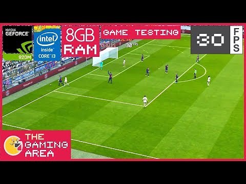 PES 2020 PC Gameplay On Low End Laptop