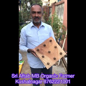 Using Simple Hand tools will solve labour problem in agriculture for small farmers- Sri Aftab MB of Kushalanagar. | Sudha & Sandeep Manjunath