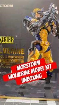 Morstorm Wolverine Model Kit Unboxing #plamo #gunpla #modelkit #wolverine #marvel