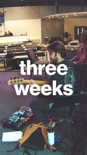 3 weeks! #worshipmusic