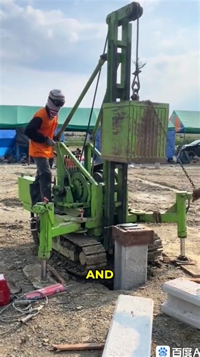 3K views | Portable Pile Driver. #HeavyMachinery #ConstructionWork | Exclusive Car Spa Detailing | Facebook