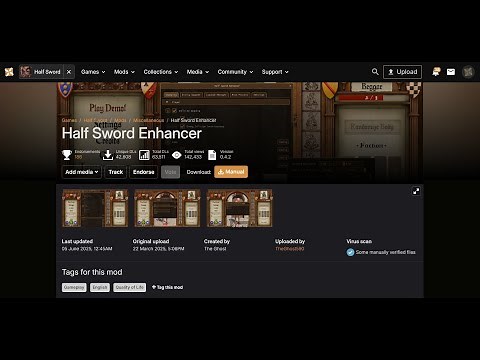 Half Sword Enhancer Mod Tutorial