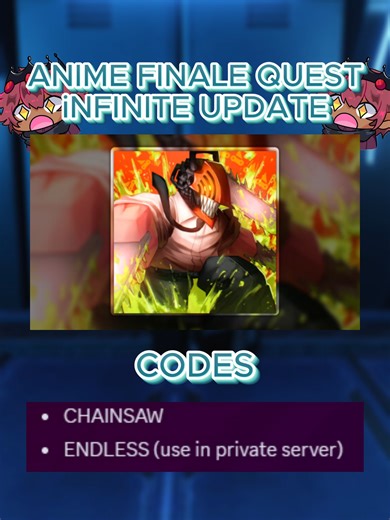 Anime Finale Quest: Infinite Update Showcase