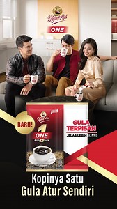 161K views · 700 reactions | Kualitas Kapal Api dengan gula yang bisa kamu atur sendiri, yuk coba Kapal Api ONE! #KapalApi #KapalApiOne #JelasLebihEnak | Kapal Api ID | Facebook