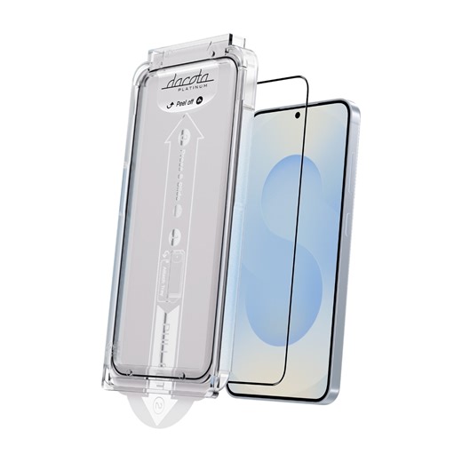 Dacota Platinum Samsung Galaxy S26 Tiger Glass skjermbeskytter, svart - Power.no